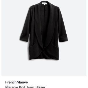 FrenchMauve Melanie Knit Blazer